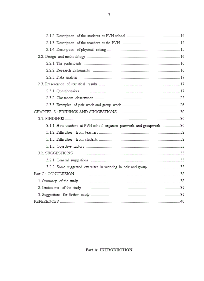 image for page Organizing pairwork and groupwork in the context of high school classrooms at pham van nghi upper secondary school nam dinh province A case study