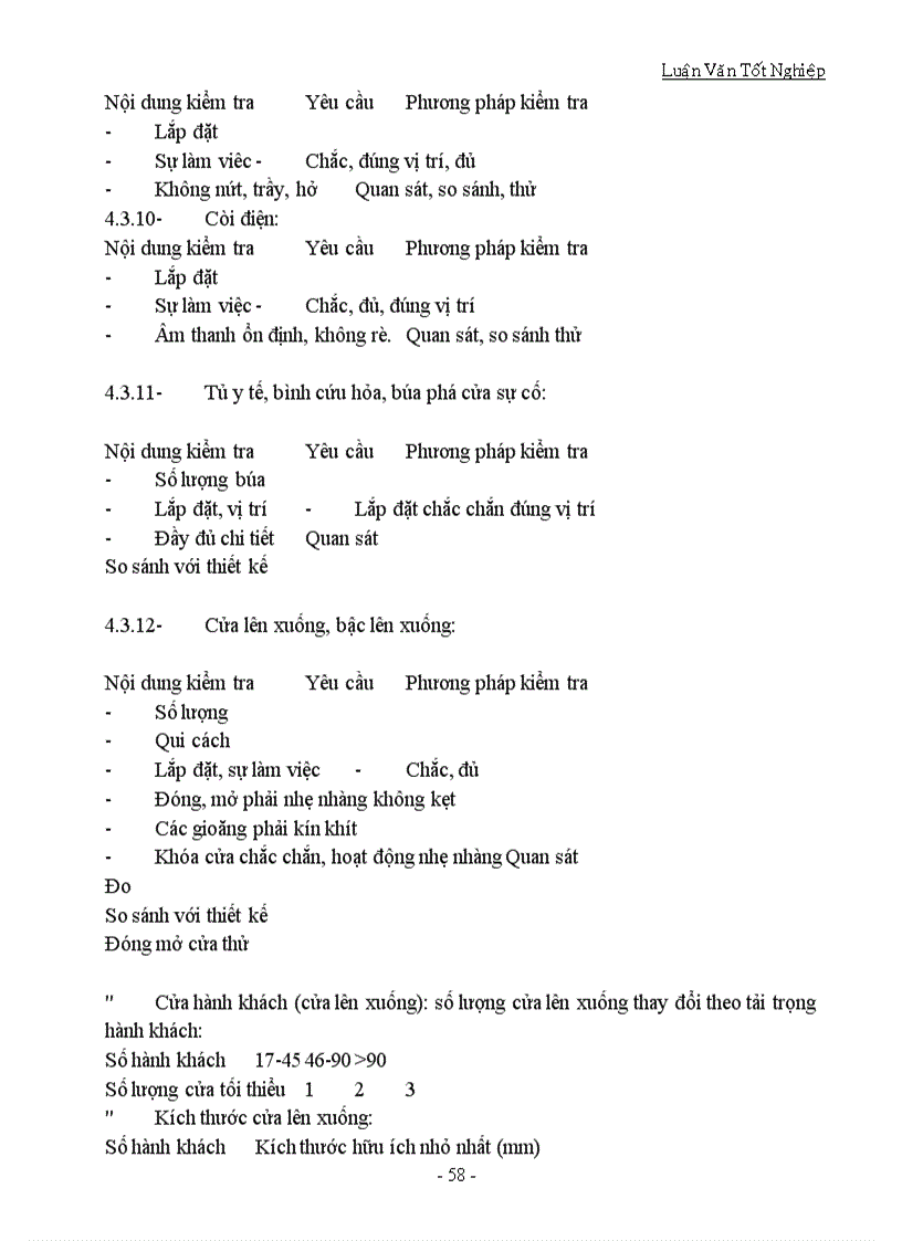 image for page Lập qui trình công nghệ chế tạo và lắp ráp xe ôtô khách thành phố 40 chỗ trên khung chassi cơ sở Hyundai County