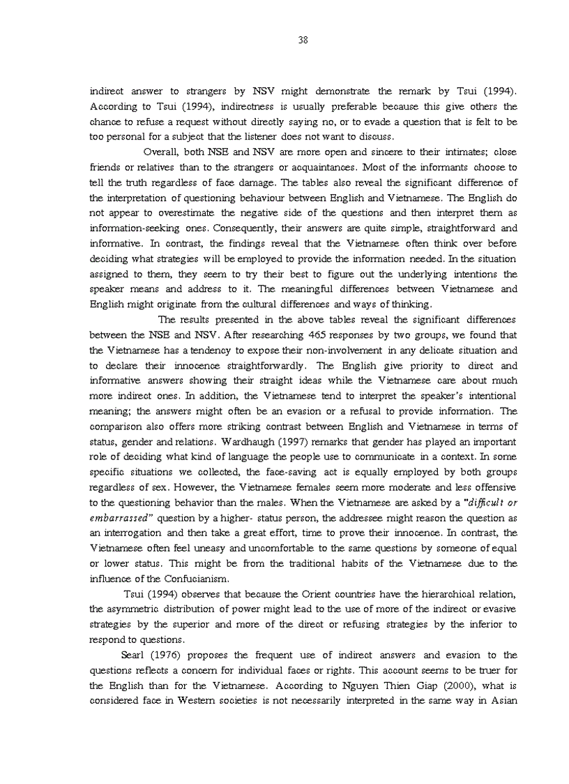 image for page An investigation into some types of verbal responses to questions in English and Vietnamese conversation