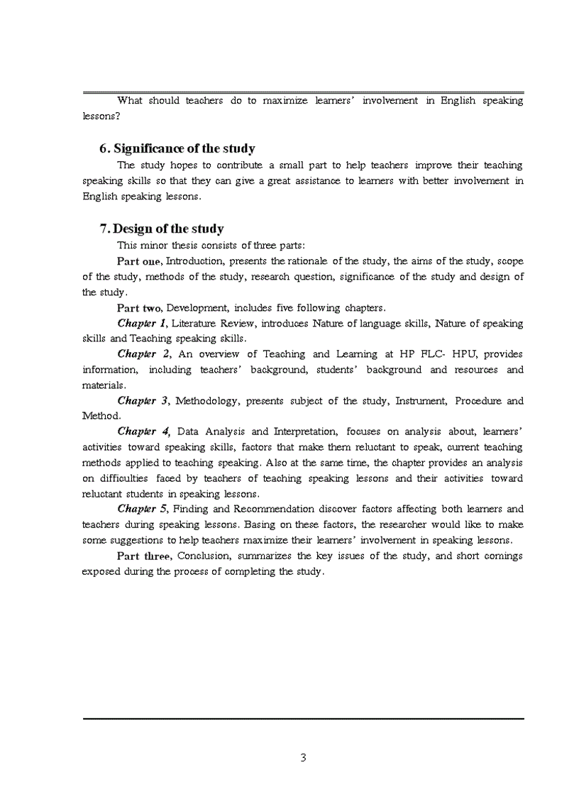 image for page How to maximize part time students involvement in English speaking lessons at Hai Phong Foreign Languages Centre