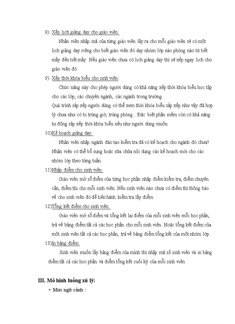 image for page Phân Tích Thiết Kế Hệ Thống Đào Tạo Tín Chỉ