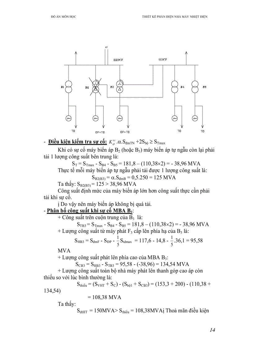 image for page Thiết kế nhà máy điện gồm 5 tổ máy công suất mỗi máy là 100 MW