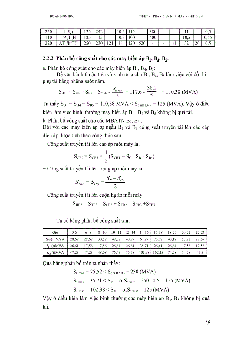 image for page Thiết kế nhà máy điện gồm 5 tổ máy công suất mỗi máy là 100 MW