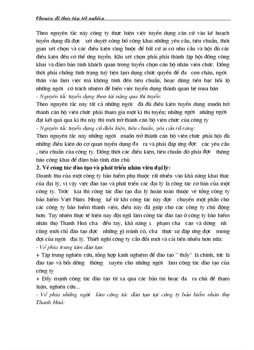 image for page Nâng cao năng lực hoạt động của bộ máy quản lý ở công ty bảo hiểm nhân thọ Thanh Hoá