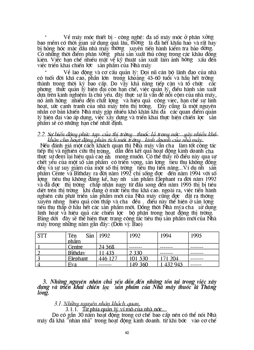 image for page Một số giải pháp nhằm góp phần hoàn thiện chiến lược sản phẩm ở nhà máy thuốc lá Thăng long