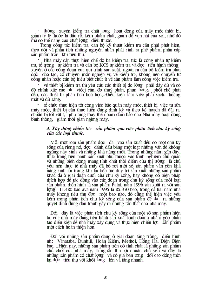 image for page Một số giải pháp nhằm góp phần hoàn thiện chiến lược sản phẩm ở nhà máy thuốc lá Thăng long