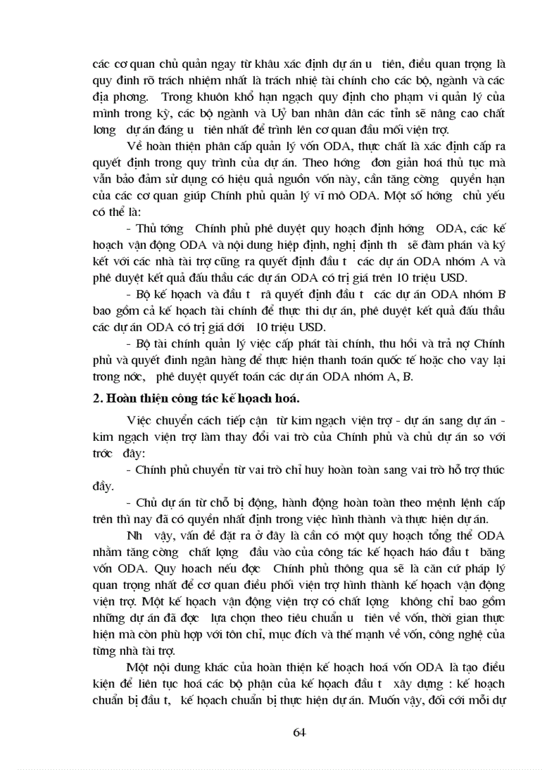 image for page Các giải pháp nhằm tăng cường khả năng quản lý các dự án ODA