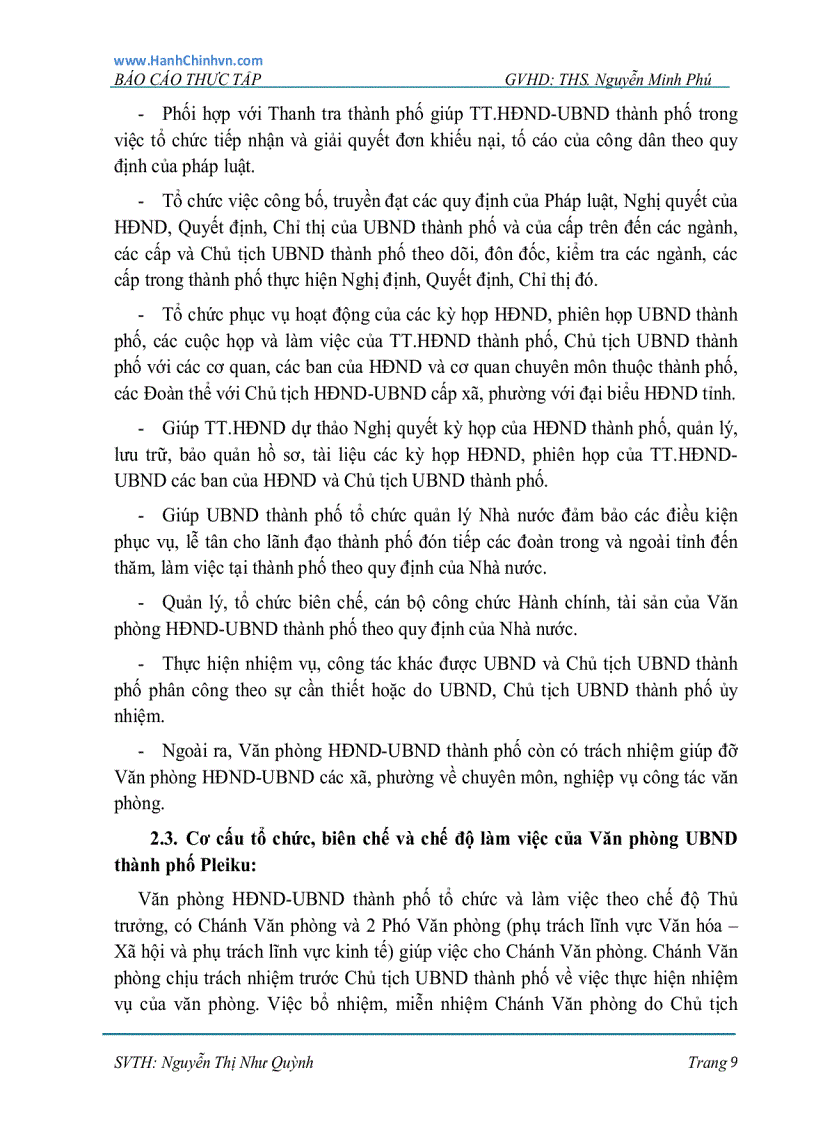 image for page Soạn thảo và quản lý văn bản tại Văn phòng