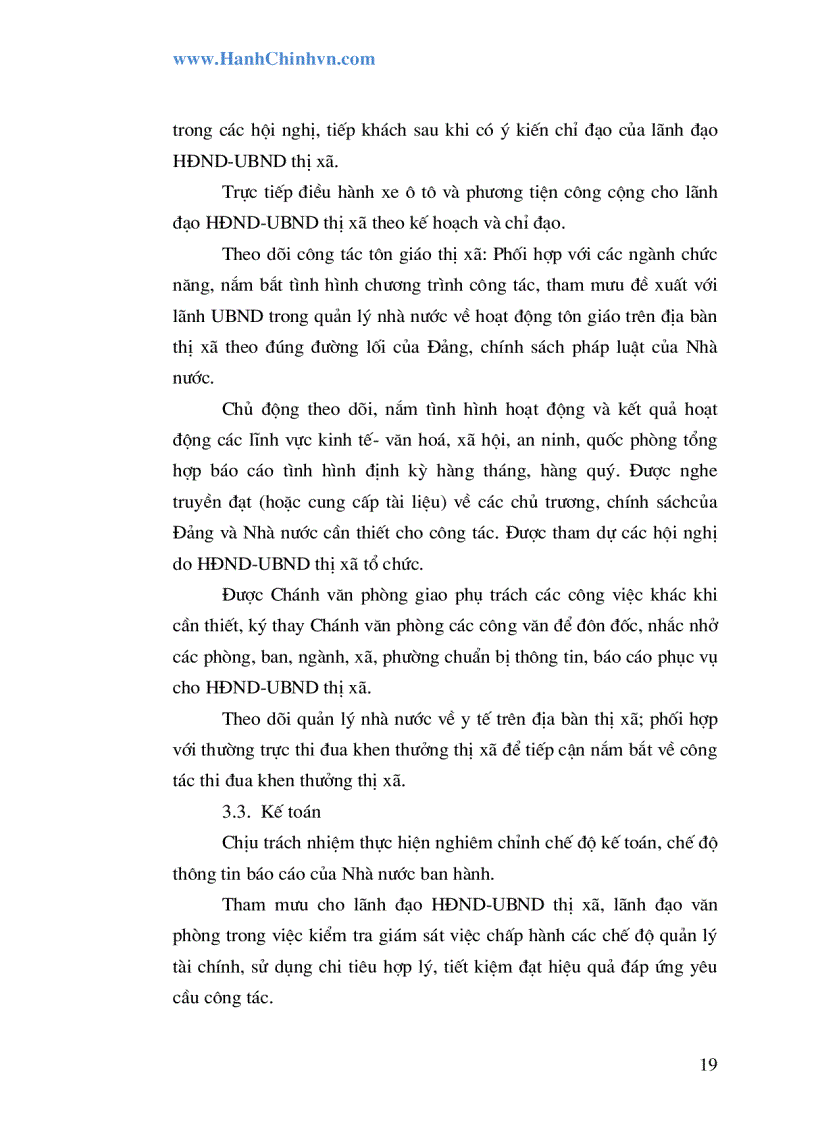 image for page Tình hình hoạt động của Văn phòng HĐND UBND thị xã Phú Thọ