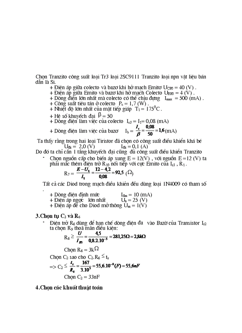 image for page Thiết kế nguồn cấp cho động cơ điện một chiều kich từ độc lập có đảo chiều