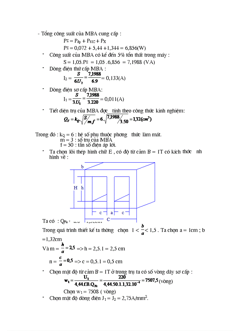image for page Thiết kế nguồn cấp cho động cơ điện một chiều kich từ độc lập có đảo chiều