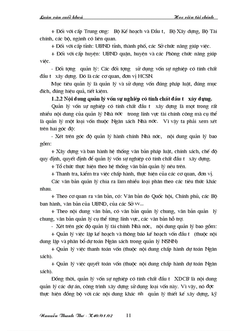 image for page Các giải pháp tăng cường quản lý vốn sự nghiệp có tính chất đầu tư xây dựng đối với các Sở Ban Ngành của thành phố Hà nội