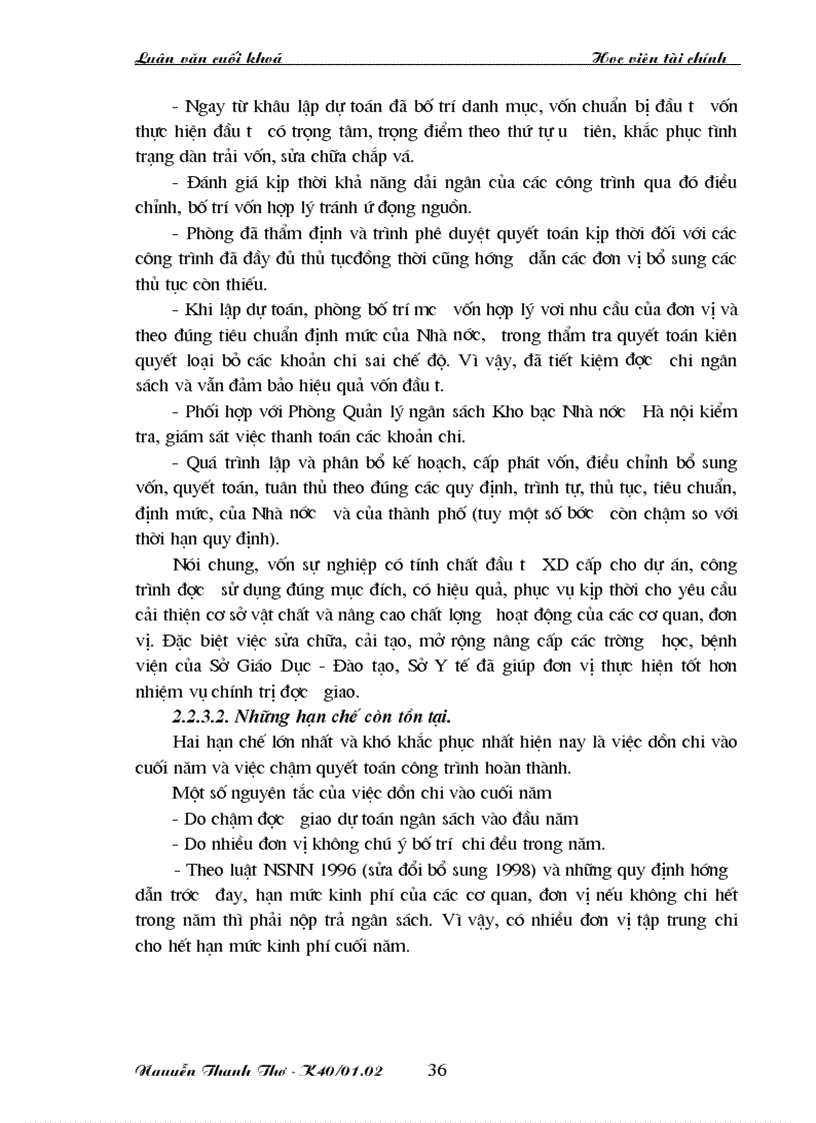 image for page Các giải pháp tăng cường quản lý vốn sự nghiệp có tính chất đầu tư xây dựng đối với các Sở Ban Ngành của thành phố Hà nội