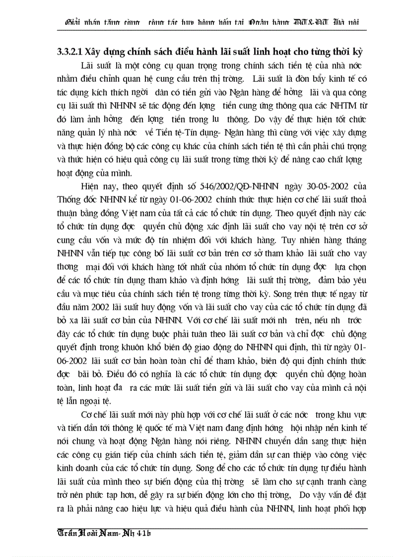 image for page Công tác huy động vốn của chi nhánh Ngân hàng Đầu tư và Phát triển thành phố Hà nội