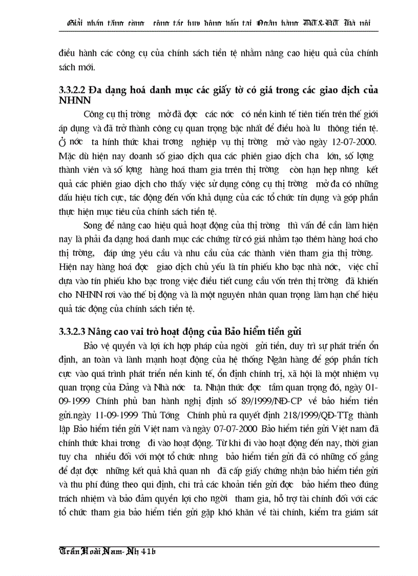 image for page Công tác huy động vốn của chi nhánh Ngân hàng Đầu tư và Phát triển thành phố Hà nội