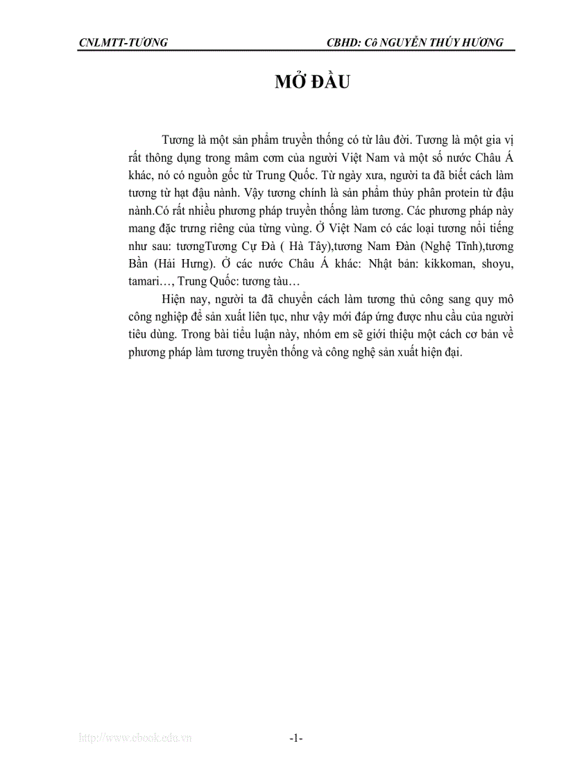 image for page Quy trình chế biến tương