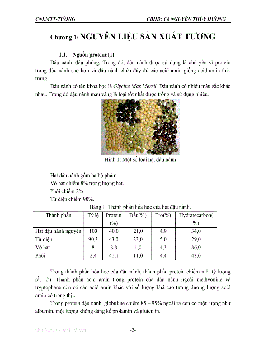 image for page Quy trình chế biến tương
