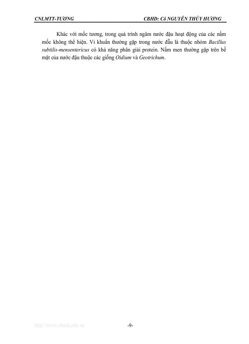 image for page Quy trình chế biến tương