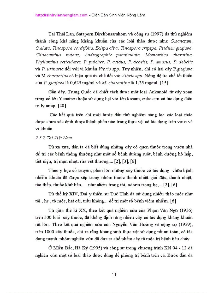 image for page Xác định tác nhân gây bệnh và nghiên cứu thử nghiệm một số loại thảo dược trong phòng trị bệnh vi khuẩn trên tôm thẻ chân trắng