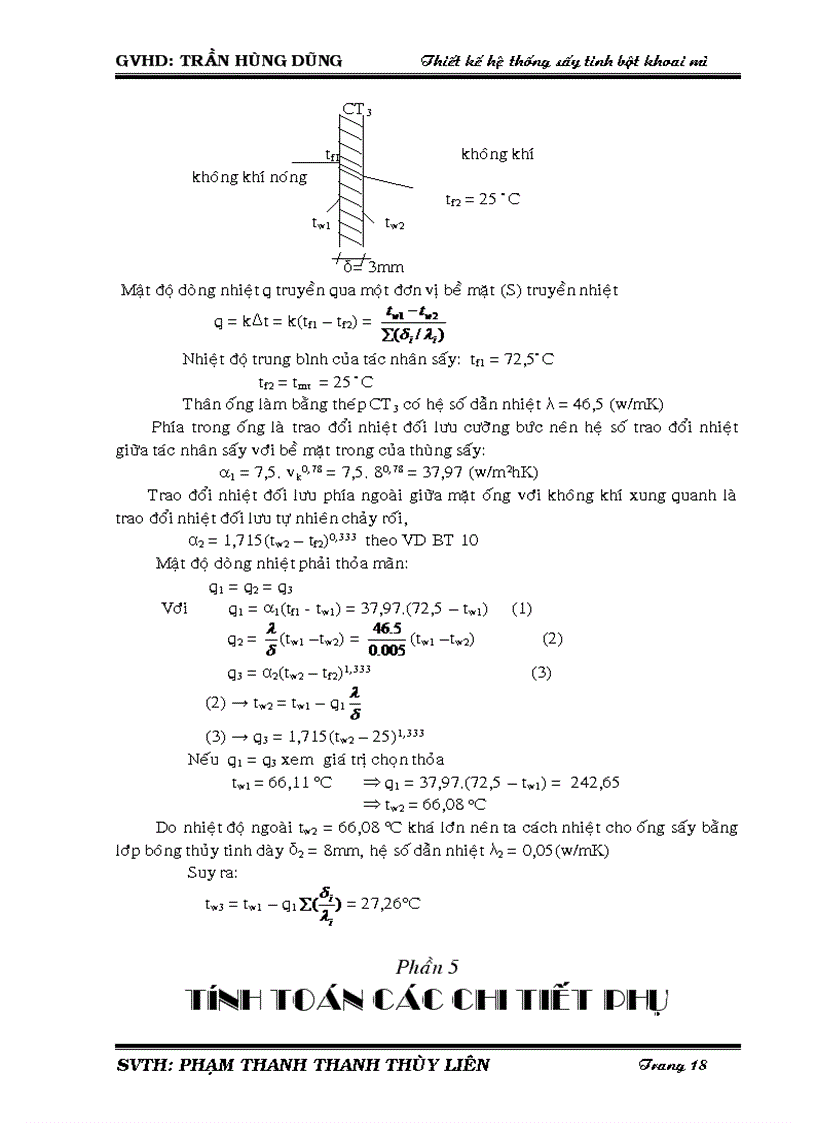 image for page Thiết kế sấy khoai mì