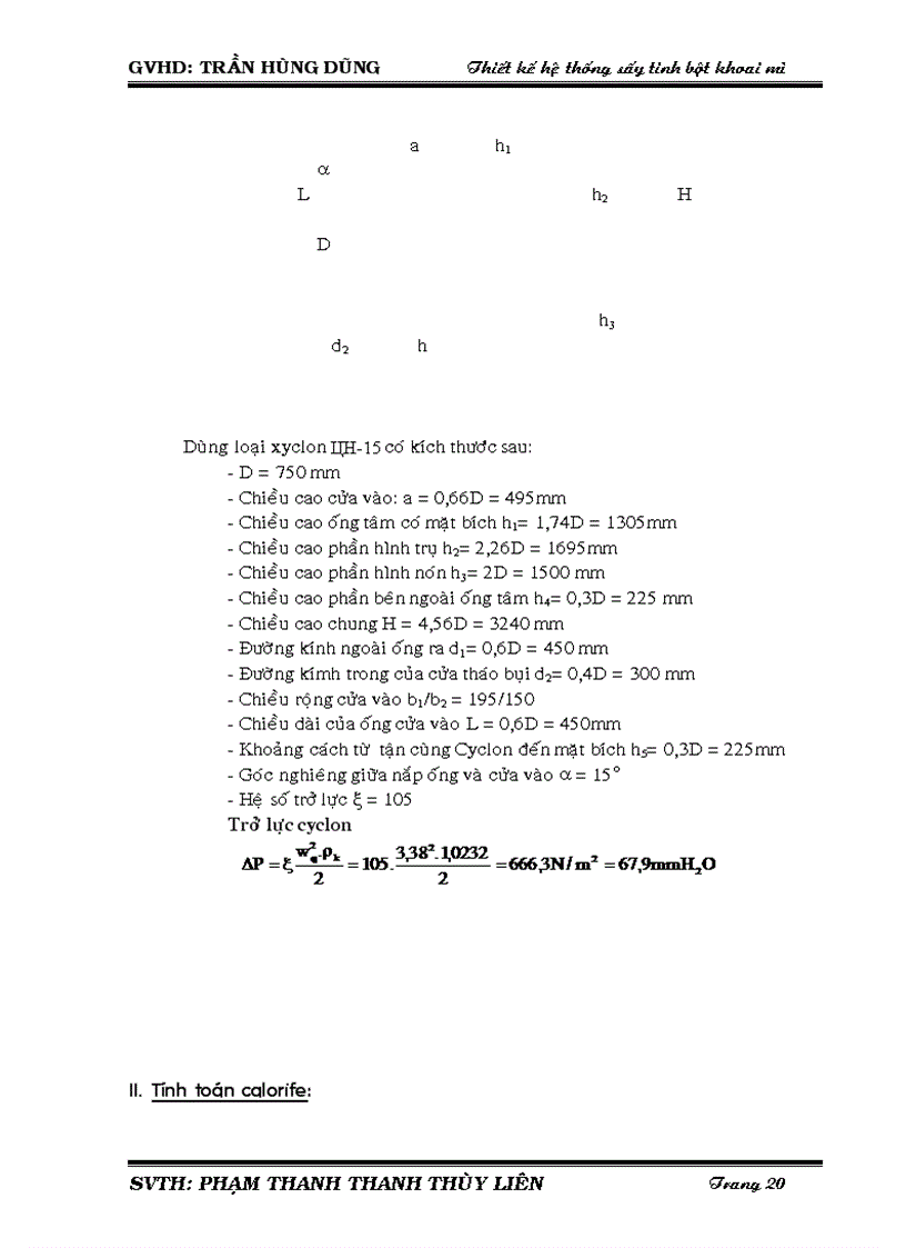 image for page Thiết kế sấy khoai mì