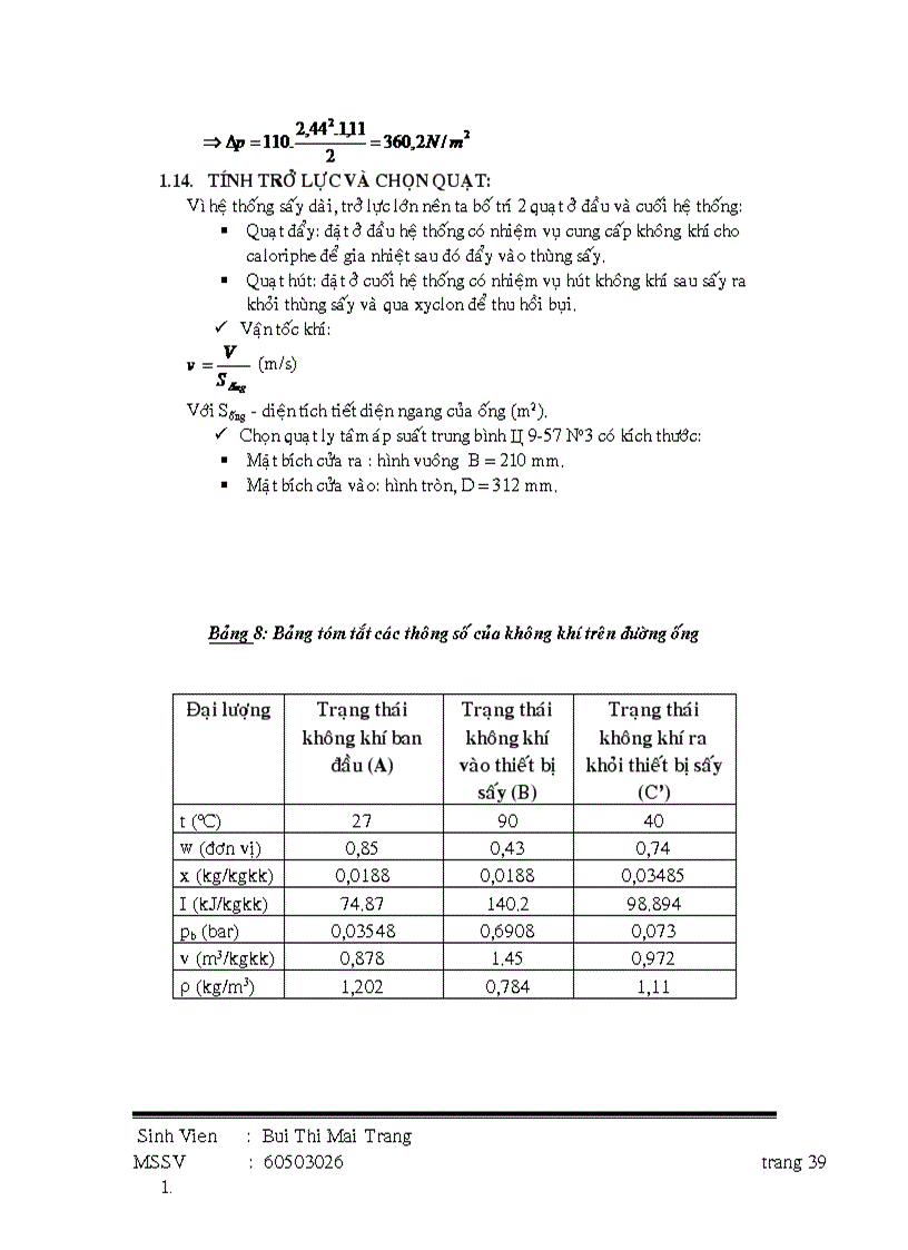 image for page Qui trình công nghệ và thiết bị sấy thùng quay dùng để sấy đường với năng xuất đầu ra là 1200kg h