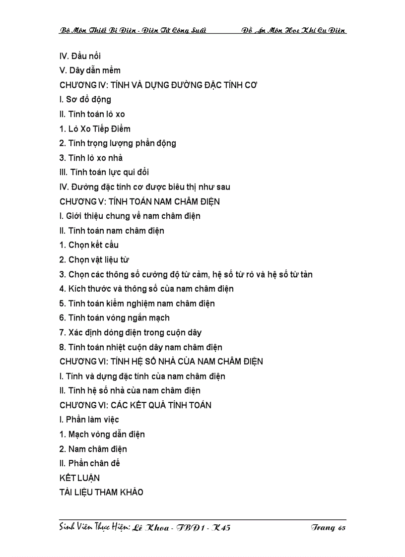 image for page Thiết kế Rơle trung gian kiểu kín xoay chiều