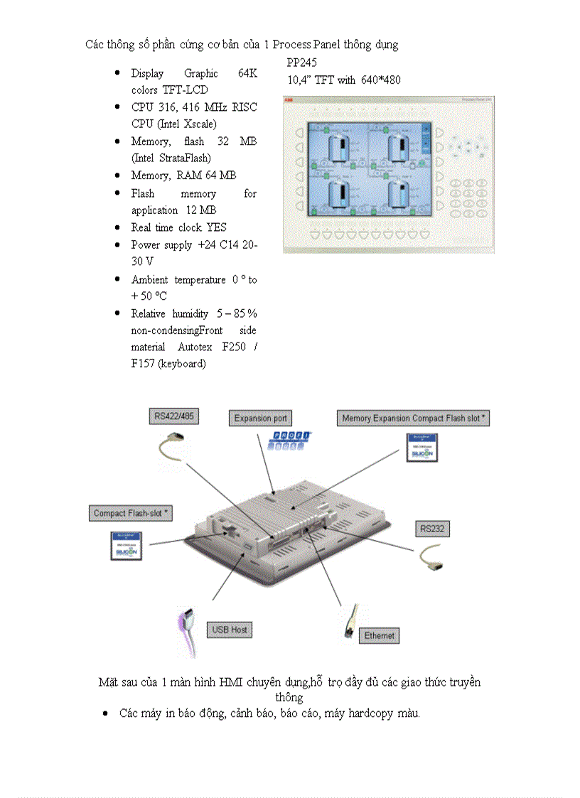 image for page Các chức năng trong System 800xA