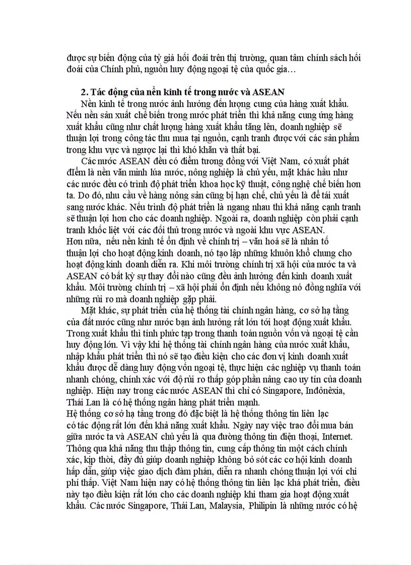 image for page Cơ hô i va tha ch thư c vê nông sa n cu a VN khi ra nhâ p Asean