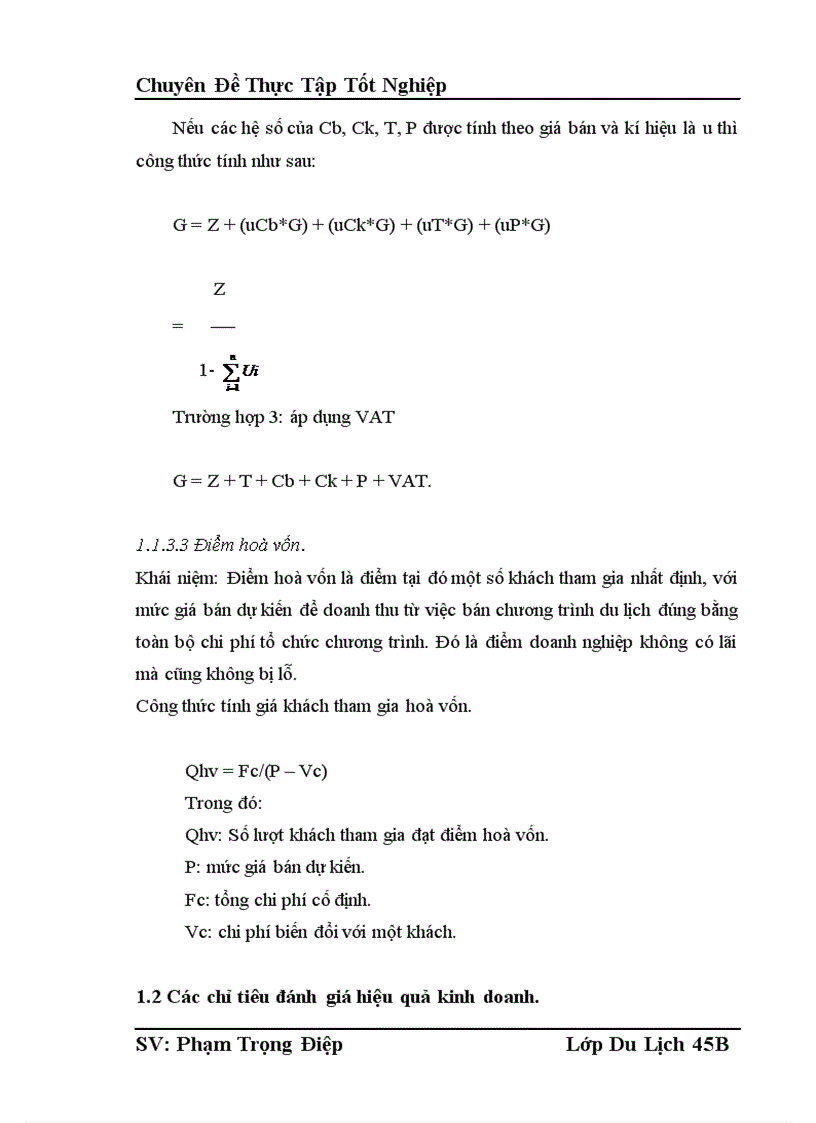 image for page Thực trạng và những đề xuất nhằm nâng cao hiệu quả kinh doanh tại trung tâm lữ hành thuộc Công ty du lịch và thương mại Dân Chủ