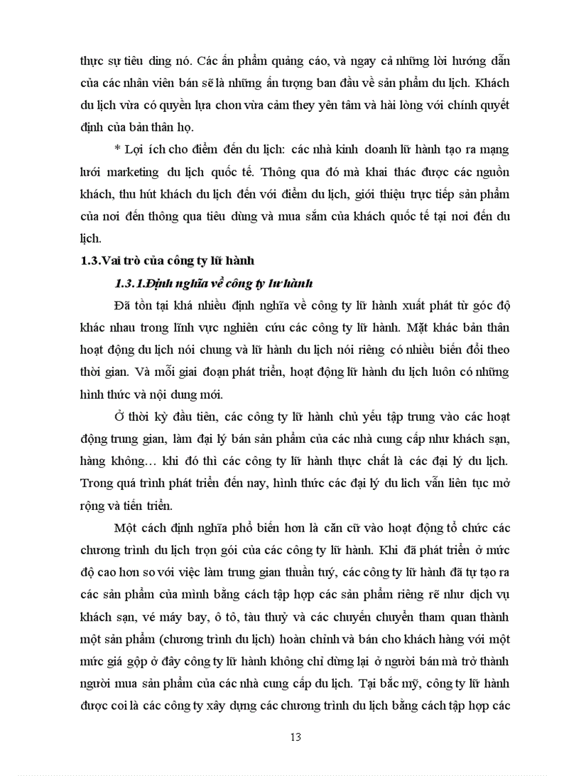 image for page Nâng cao hiêụ quả hoạt động kinh doanh của Văn phòng du lịch khách sạn Dân Chủ