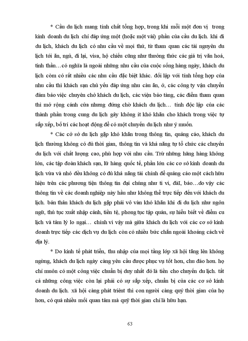 image for page Nâng cao hiêụ quả hoạt động kinh doanh của Văn phòng du lịch khách sạn Dân Chủ