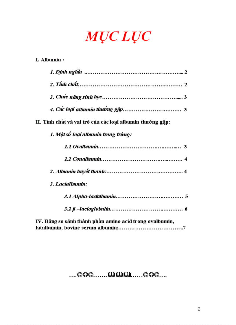 image for page Tìm hiểu về albumin tính chất và vai trò