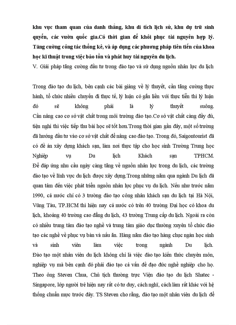 image for page Mối quan hệ tác động qua lại giữa môi trường du lịch và hoạt động du lịch