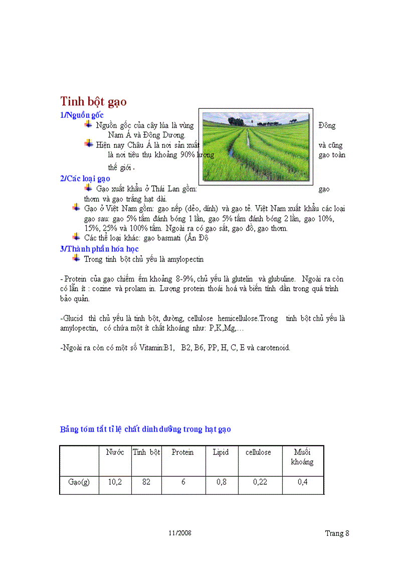 image for page Tổng quan về các loại tinh bột tinh bột gạo tinh bột ngô tinh bột khoai mì và tinh bột đậu xanh