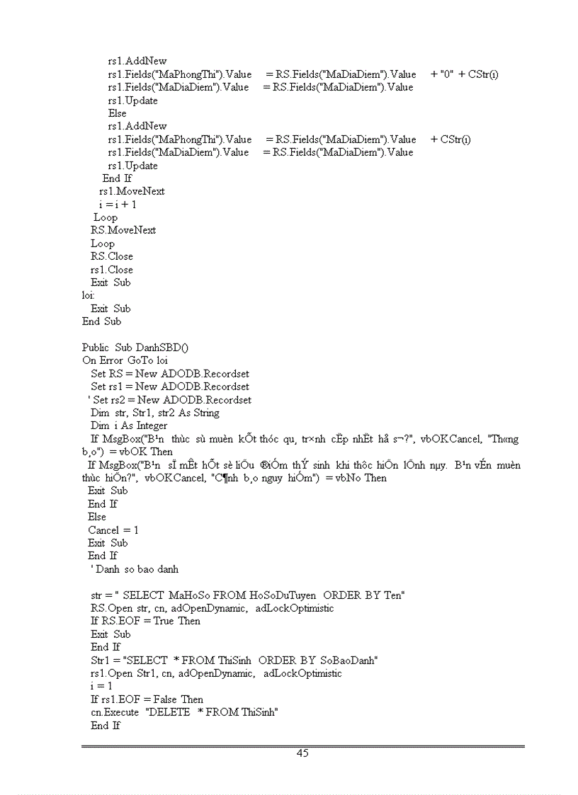 image for page Xây dựng phần mềm quản lý tuyển sinh tại chức tại trường Đại học kinh tế quốc dân