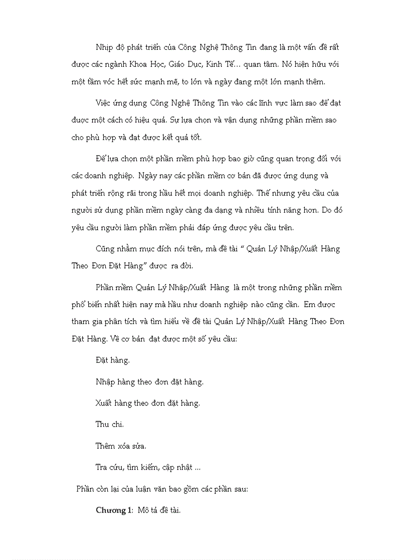 image for page Quản lý nhập xuất hàng theo đơn đặt hàng