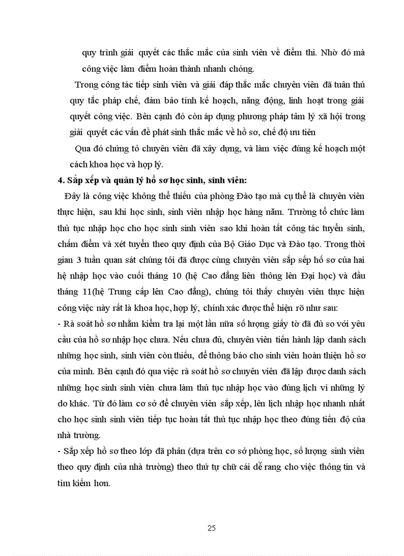 image for page Mô tả phân tích và đánh giá về hoạt động của chuyên viên phòng đào tạo Trường Cao đẳng Công nghiệp Quốc Phòng