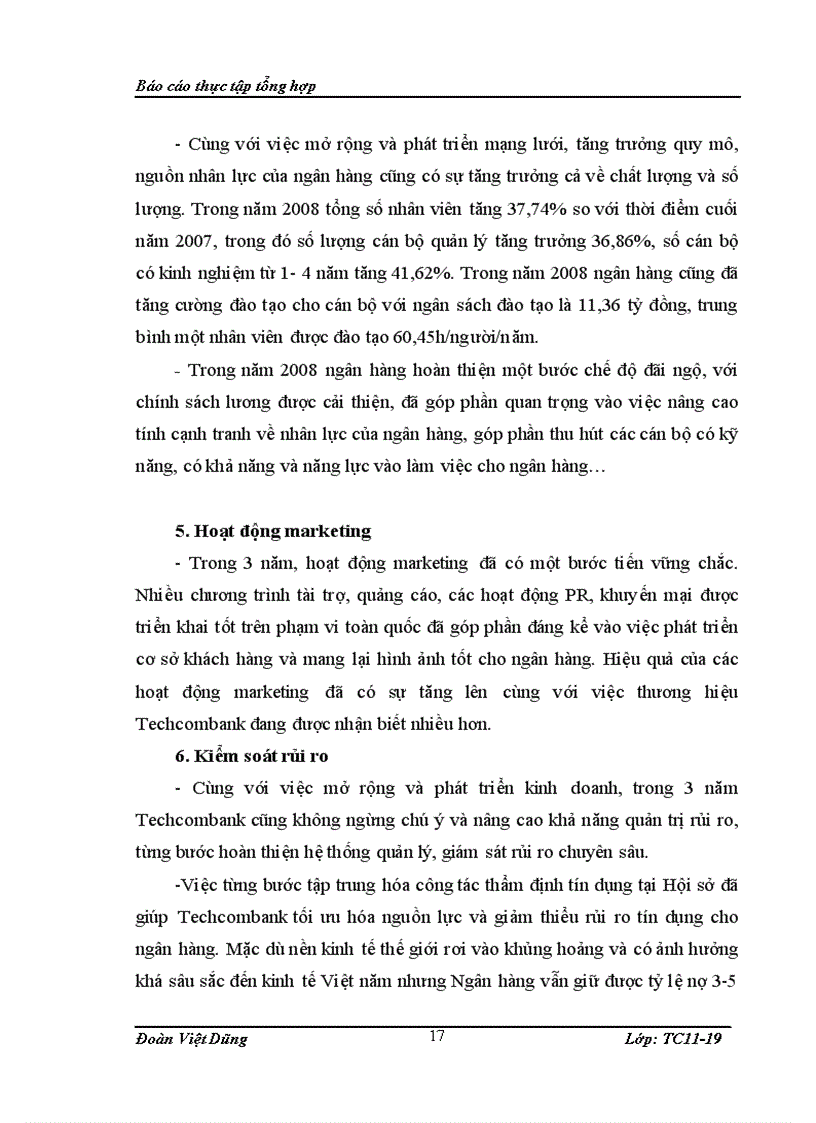image for page Tình hình hoạt động kinh doanh và định hướng phát triển của Ngân hàng Thương mại cổ phần Kỹ Thương Việt Nam Chi nhánh Hà Nội