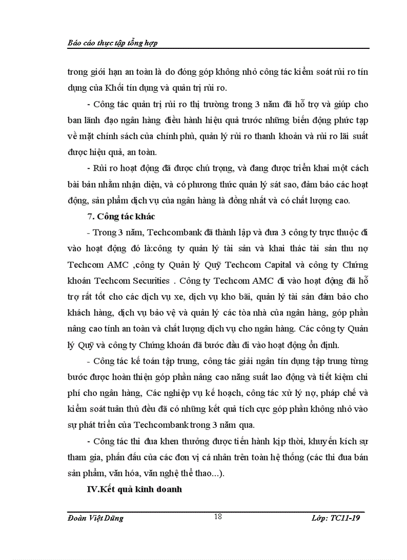 image for page Tình hình hoạt động kinh doanh và định hướng phát triển của Ngân hàng Thương mại cổ phần Kỹ Thương Việt Nam Chi nhánh Hà Nội