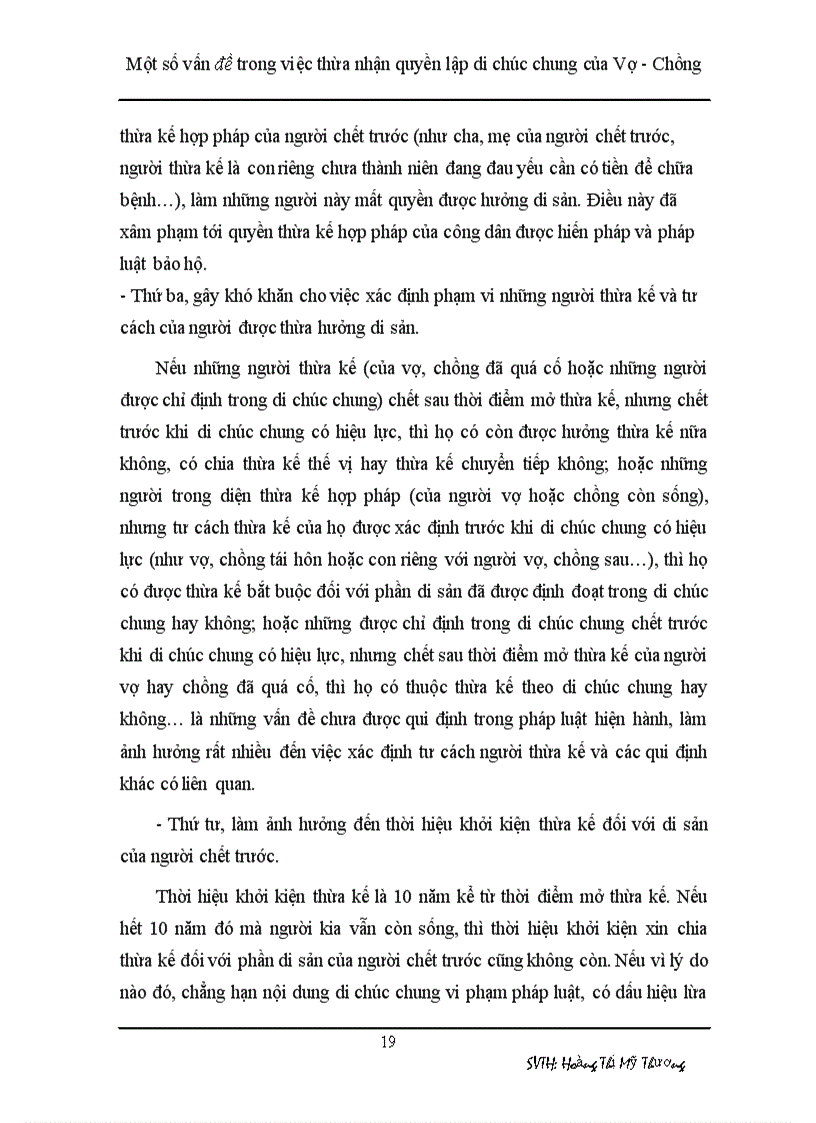 image for page Một số vân đề trong việc thừa nhận quyền lập di chúc chung của vợ chồng