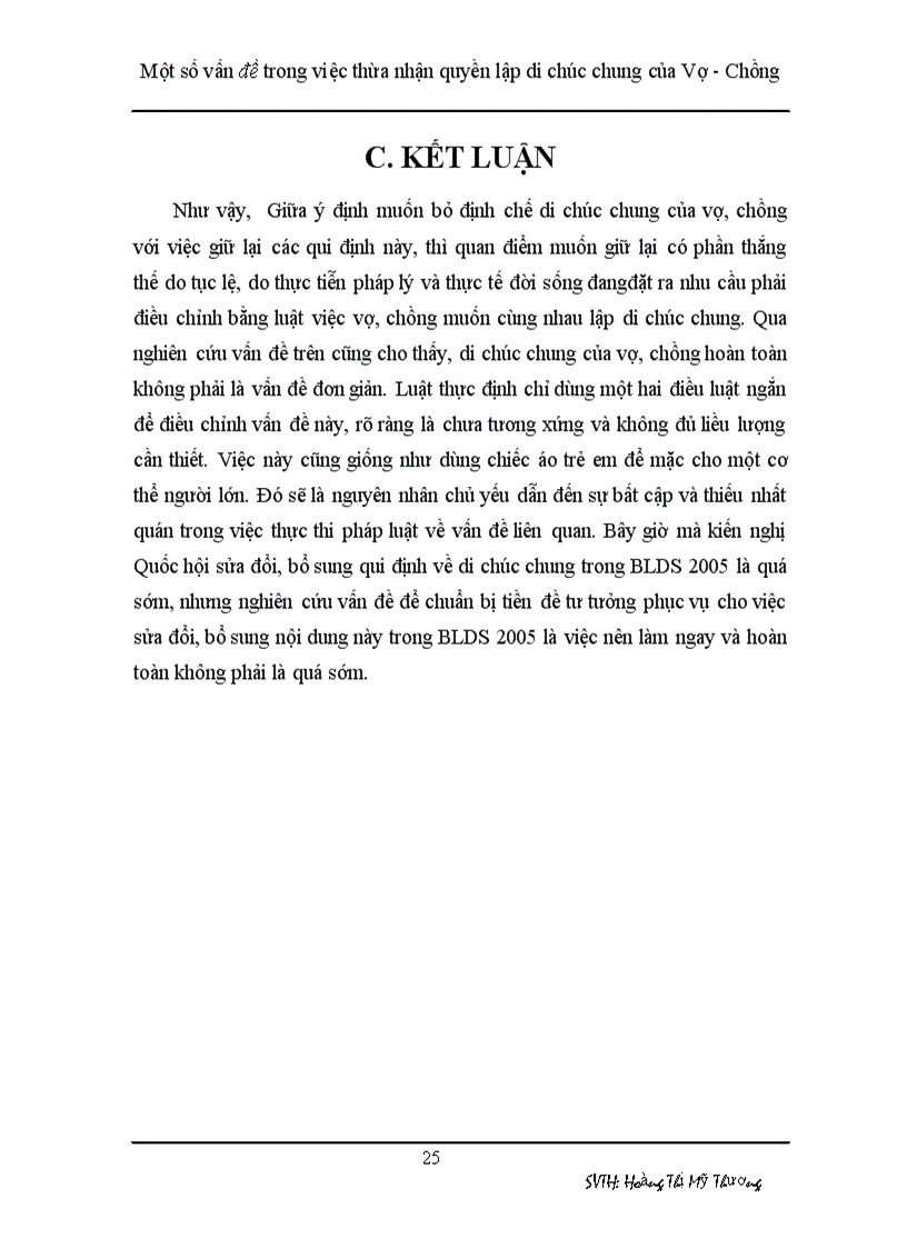 image for page Một số vân đề trong việc thừa nhận quyền lập di chúc chung của vợ chồng