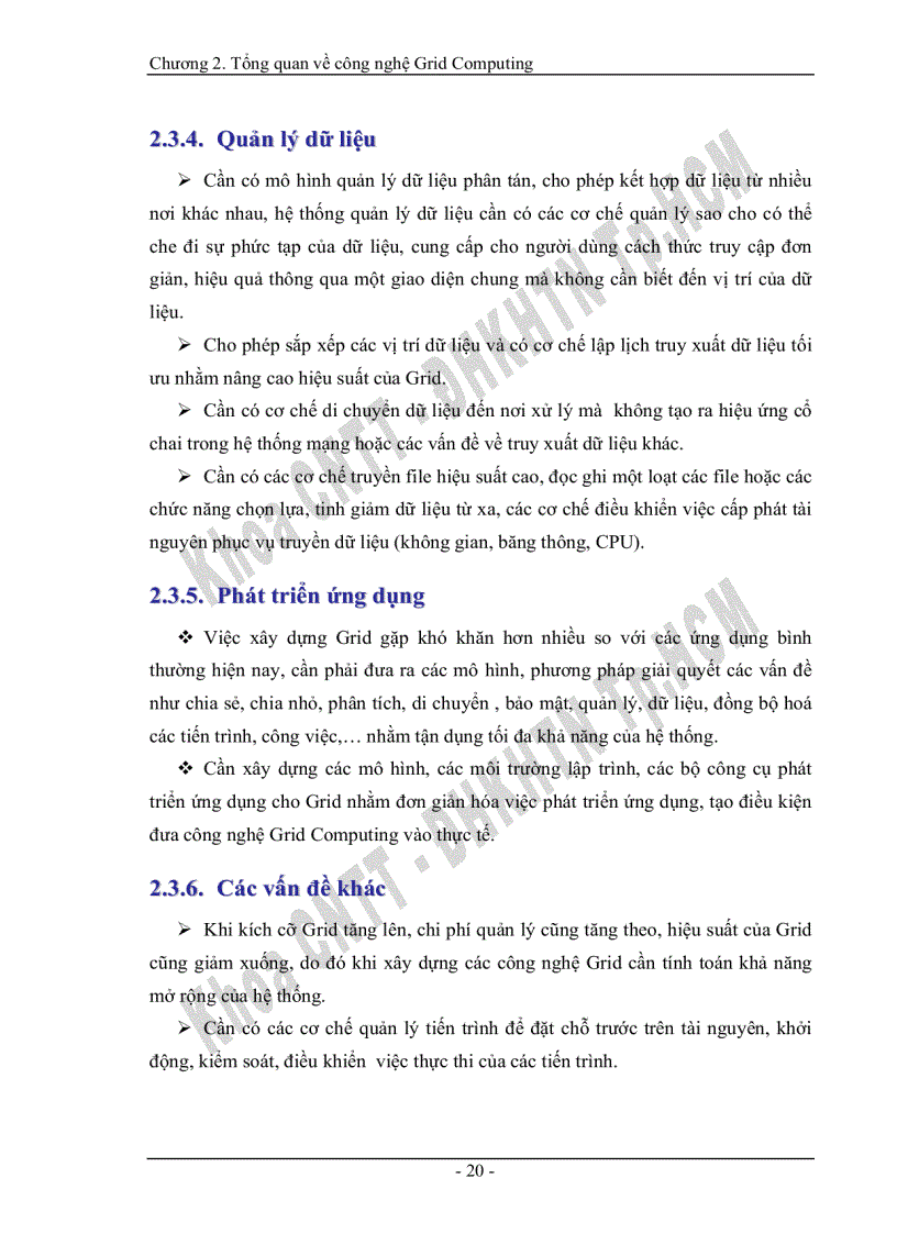 image for page Tìm hiểu công nghệ Grid Computing và ứng dụng thử nghiệm trong bài toán quản trị mạng