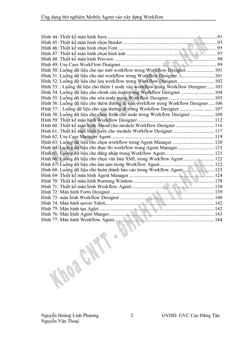 image for page Ứng dụng thử nghiệm Mobile Agent vào xây dựng Workflow