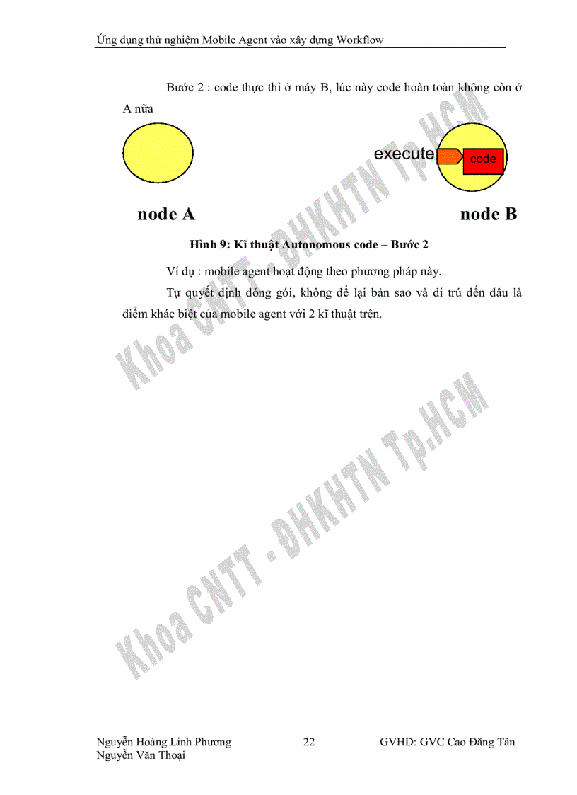image for page Ứng dụng thử nghiệm Mobile Agent vào xây dựng Workflow