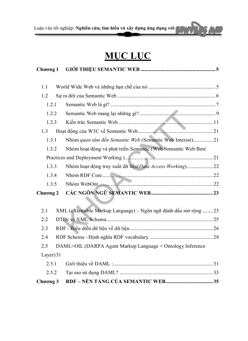 image for page Nghiên cứu tìm hiểu và xây dựng ứng dụng với semantic web