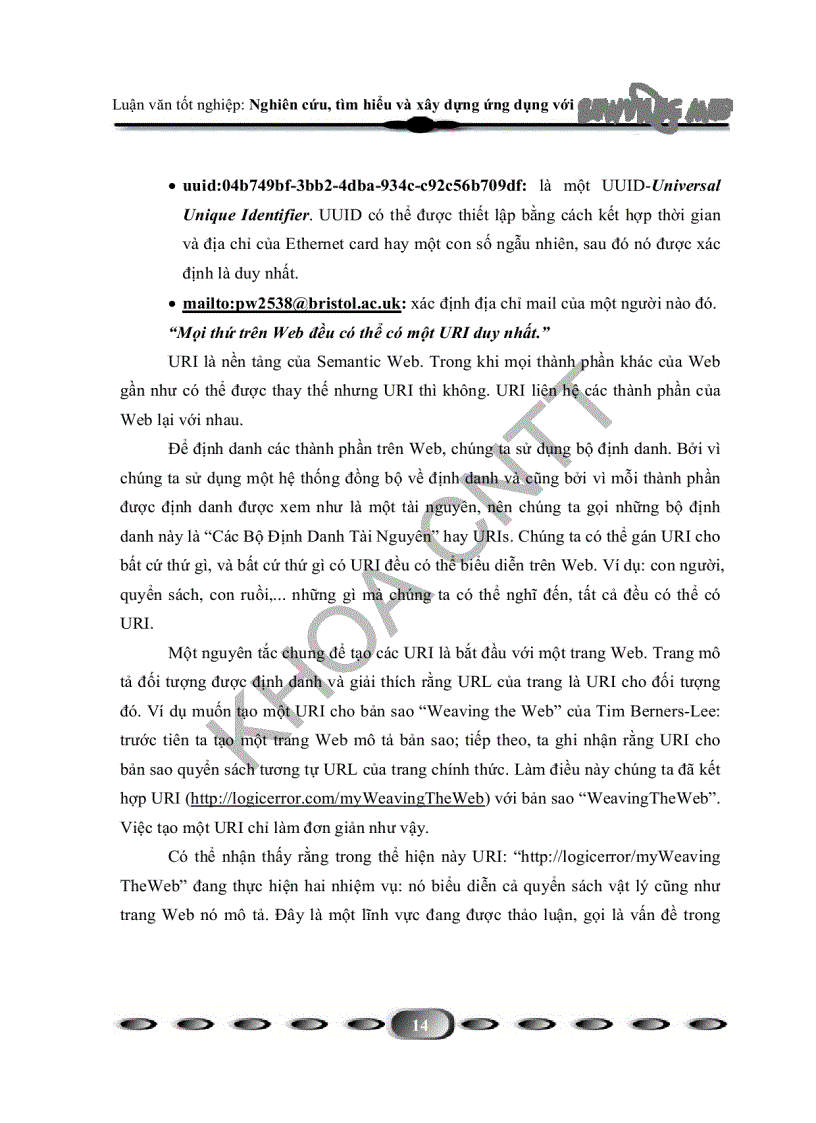 image for page Nghiên cứu tìm hiểu và xây dựng ứng dụng với semantic web