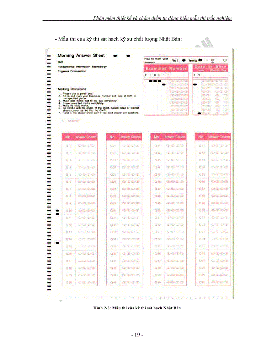 image for page Phần mềm thiết kế và chấm điểm tự động biểu mẫu thi trắc nghiệm