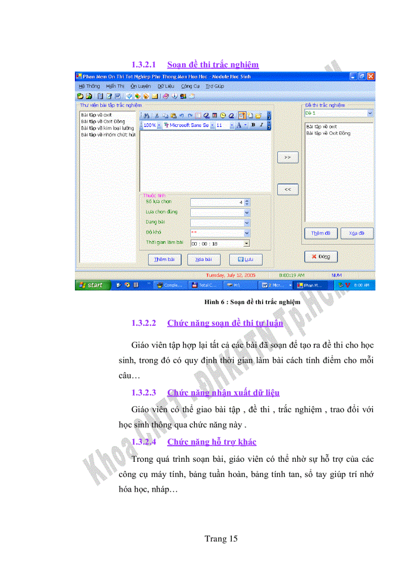 image for page Phần mềm phục vụ ôn thi