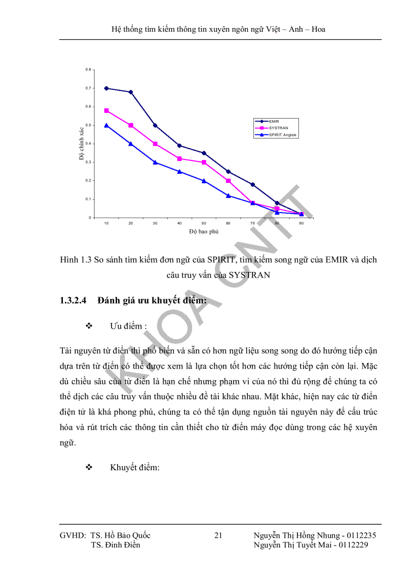 image for page Hệ thống tìm kiếm thông tin xuyên ngôn ngữ Việt Anh Hoa